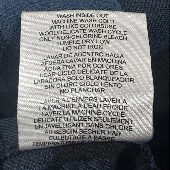 Grateful Dead Womens Skull Rose Crown Print Graphic Blue Plaid Flannel Shirt 2XL - Picture 10 of 10